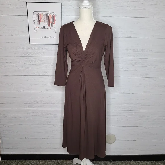 green emerald velvet dress Empire Linen Broderie Dress-Multi Broderie main image 1